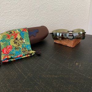 Maui Jim Lighthouse Polarized Rimless Sunglasses